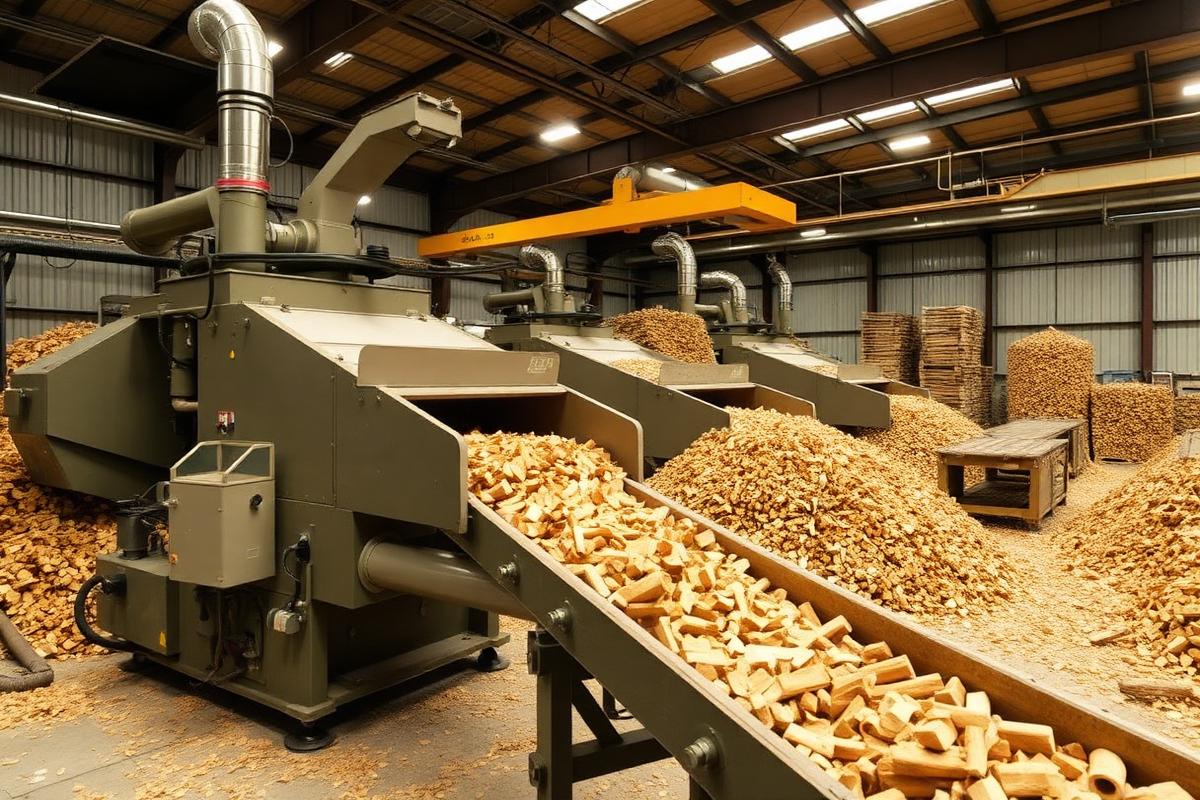 Wood Chipping Line